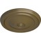Ekena Millwork Reece Ceiling Medallion (Fits Canopies up to 2 3/8"), Hand-Painted Mississippi Mud, 12"OD x 1 3/4"P CM12REMMF - alternate 3